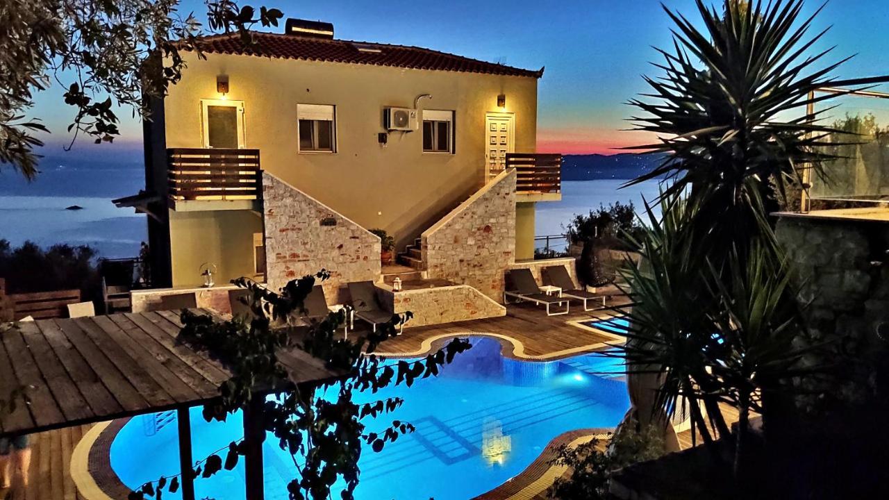 Axion Esti Apartments Skopelos Town Bagian luar foto