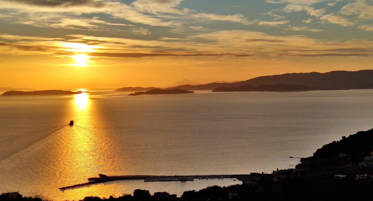 Axion Esti Apartments Skopelos Town Bagian luar foto