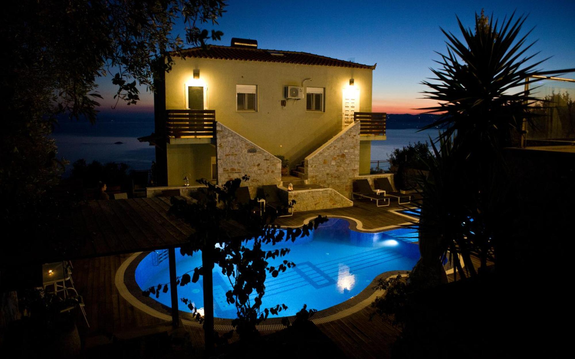 Axion Esti Apartments Skopelos Town Bagian luar foto